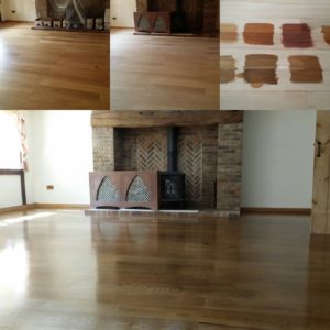 Absolute Floor Sanding and Hard Wood Refinishing with a Jacobean Dark Oak Stain