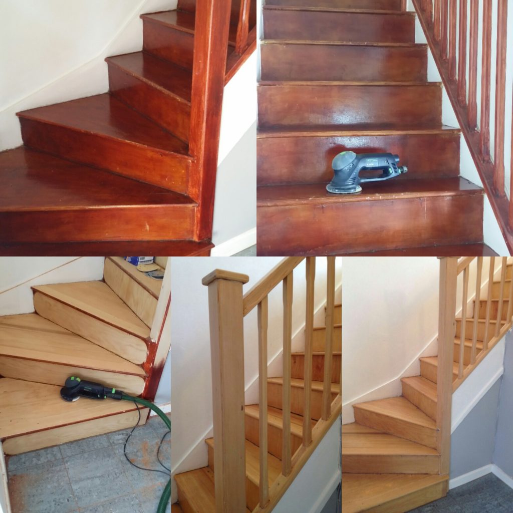 Stair Sanding and Refinishing