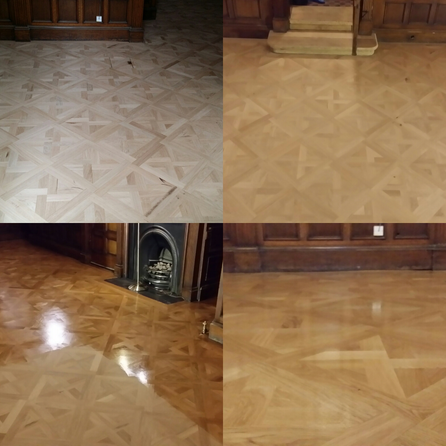 Commercial floor sanding and refinishing at bede's senior school