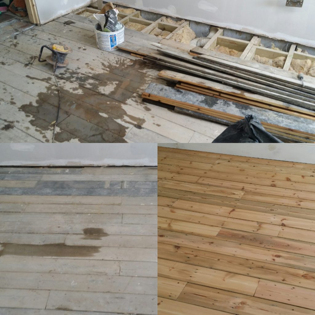 Wood Floor Instalation