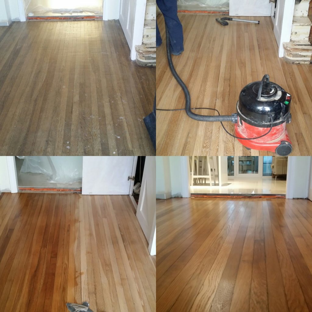 Hardwood floor refinishing London