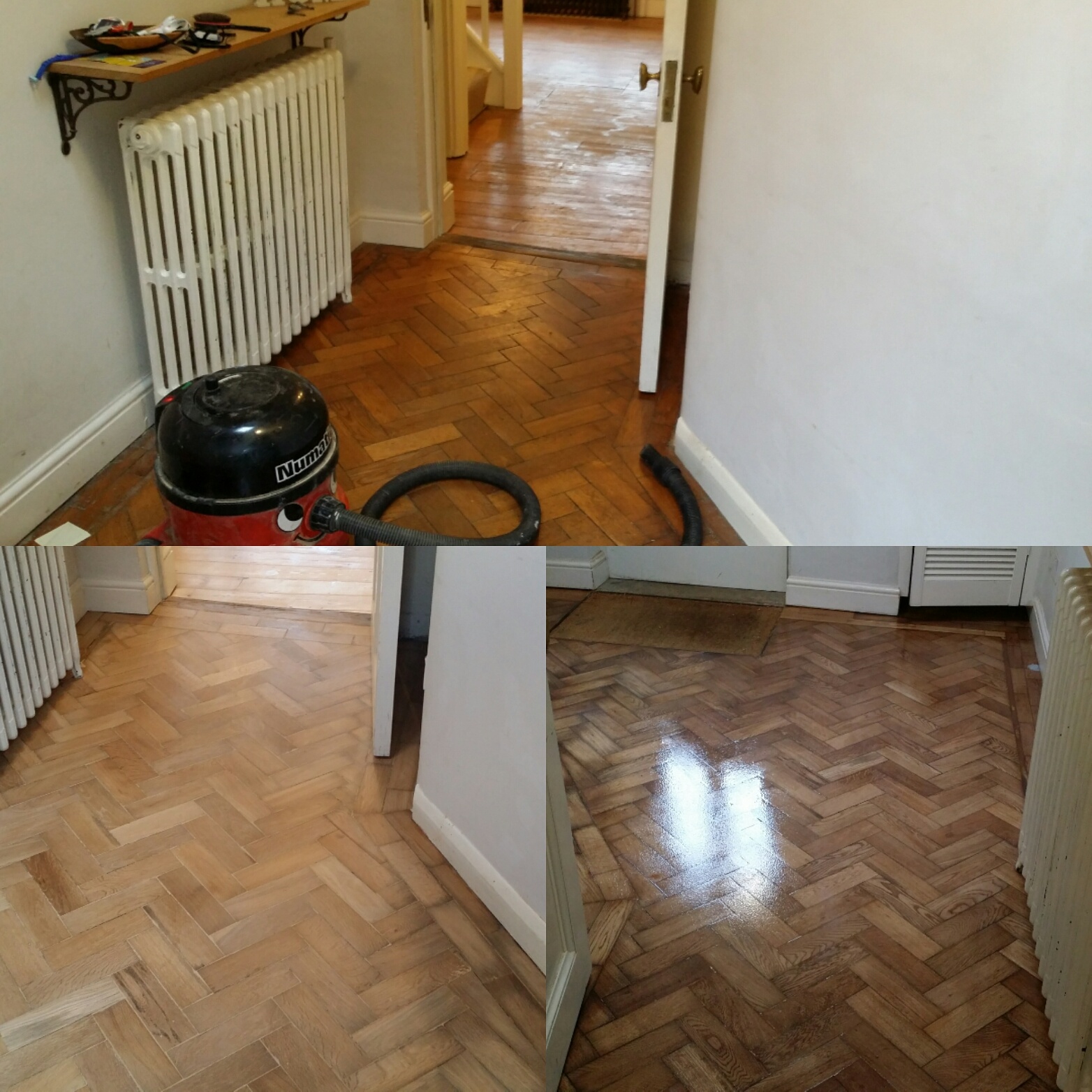 Parquet Wood Floor Restoration