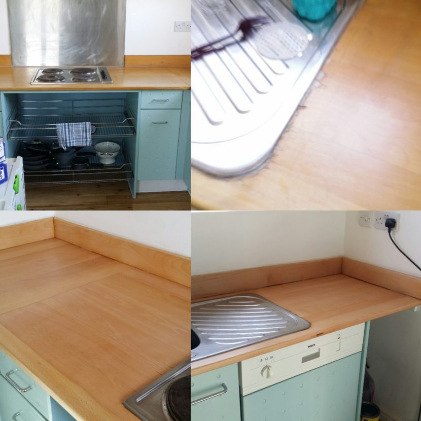 Kitchen worktop Sanding Absolute Floor Sanding and Refinishing