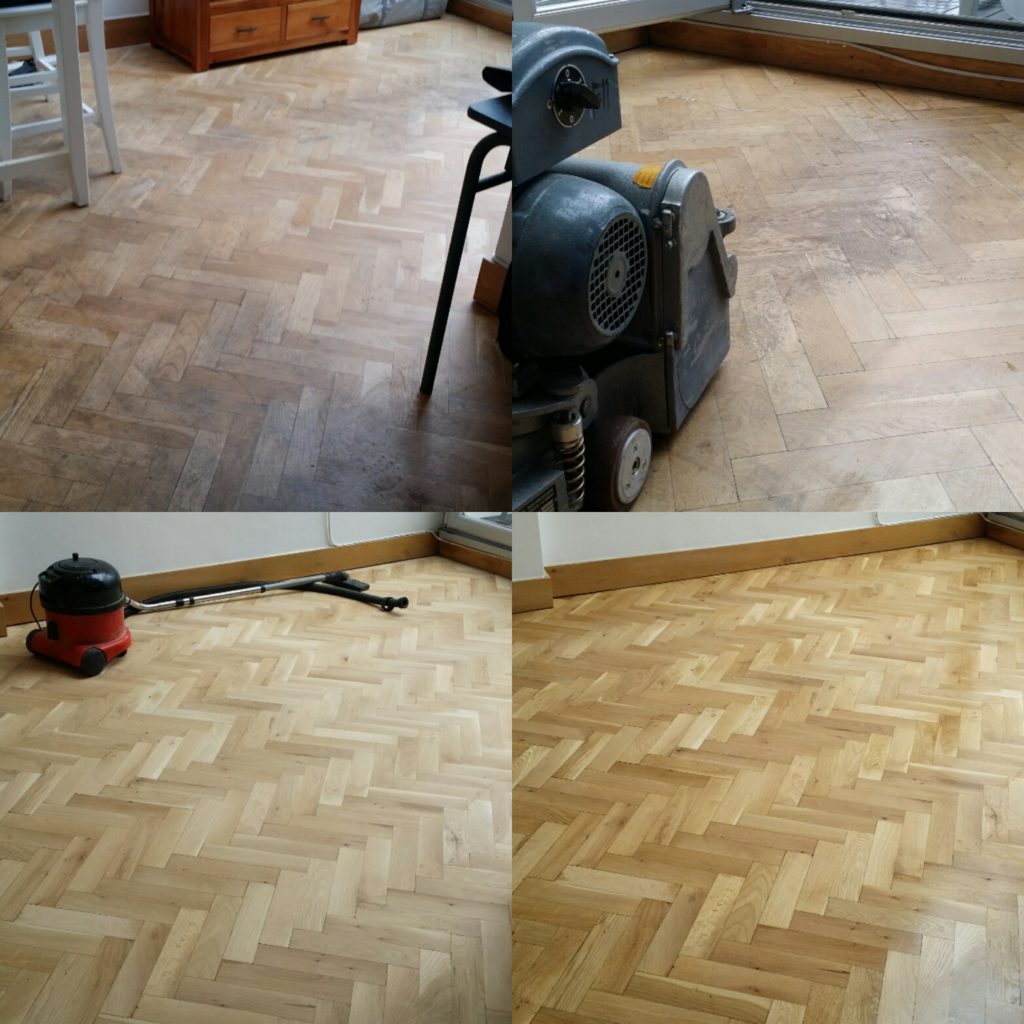 Parquet Wood floor restoration