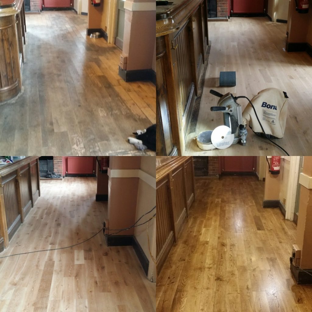 Commercial Floor sanding and refinishing
