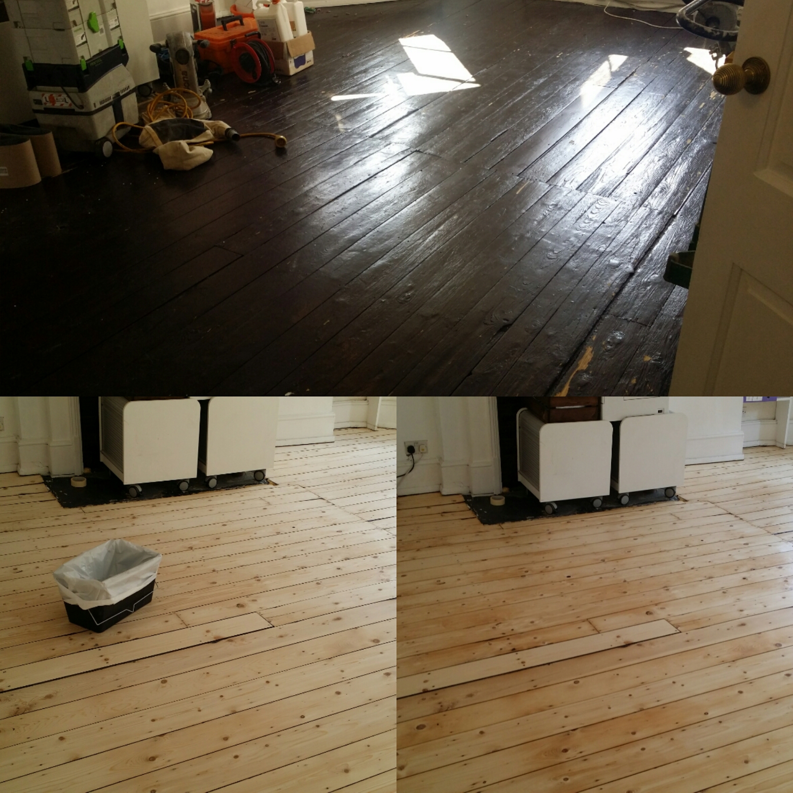 Commercial floor renovation