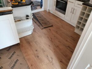 part finished laminate floor