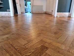 reclaimed herringbone parquet floor image 13