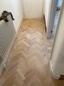 reclaimed herringbone parquet floor image 22