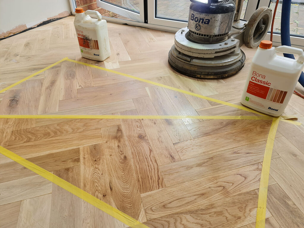 Domestic floor sanding and refinishing in sheerness Kent