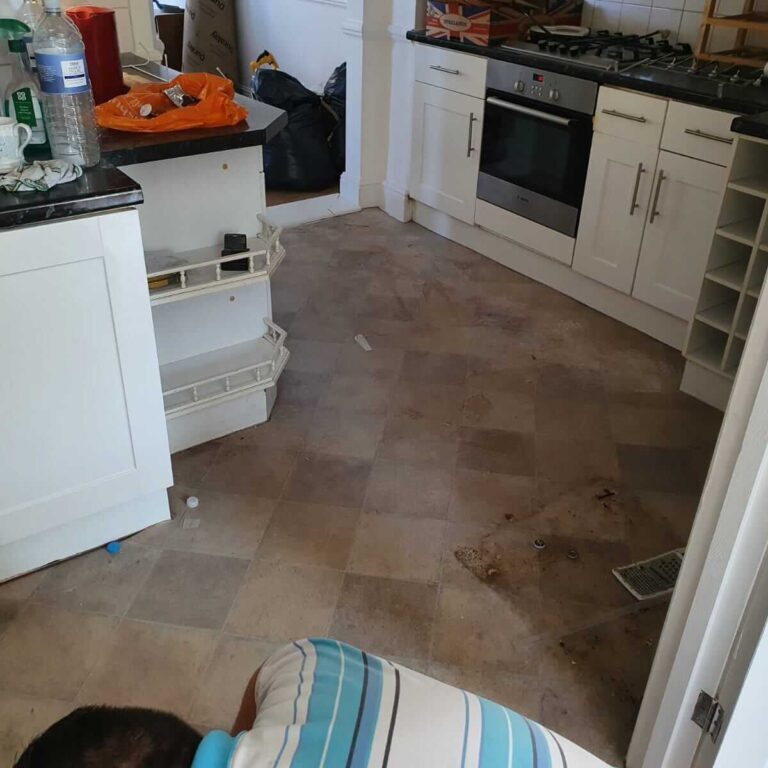 old kitchen floor